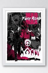 Mad Max Fury Road Çerçeveli Tablo - Çılgın Max Film Posteri Tablo