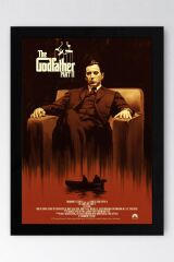 The Godfather Çerçeveli Tablo - Baba Film Posteri Tablo