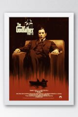 The Godfather Çerçeveli Tablo - Baba Film Posteri Tablo