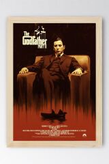 The Godfather Çerçeveli Tablo - Baba Film Posteri Tablo
