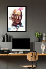 Breaking Bad Çerçeveli Tablo - Dizi Afişi Poster Tablo