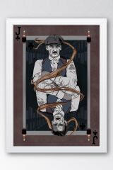 Peaky Blinders Çerçeveli Tablo - Dizi Posteri Tablo