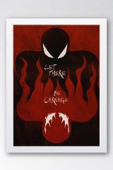 Venom Çerçeveli Tablo - Marvel Film Posteri Tablo