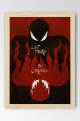 Venom Çerçeveli Tablo - Marvel Film Posteri Tablo