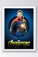 Doctor Strange Çerçeveli Tablo - Marvel Avengers Film Afişi Poster Tablo