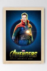 Doctor Strange Çerçeveli Tablo - Marvel Avengers Film Afişi Poster Tablo