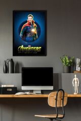 Doctor Strange Çerçeveli Tablo - Marvel Avengers Film Afişi Poster Tablo