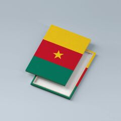 Kamerun Bayrağı Kanvas Tablo 40x55cm Dekoratif Tablo