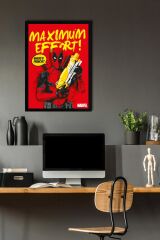 Deadpool Çerçeveli Tablo - Marvel Film Poster Tablo