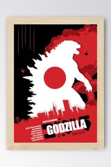 Godzilla Çerçeveli Tablo - Film Posteri Tablo