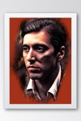 The Godfather Çerçeveli Tablo - Baba Film Posteri Tablo