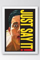 Shazam Çerçeveli Tablo - Shazam Fim Posteri Tablo