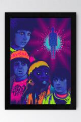 Stranger Things Çerçeveli Tablo - Dizi Posteri Tablo