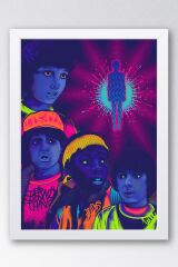 Stranger Things Çerçeveli Tablo - Dizi Posteri Tablo