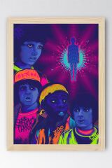 Stranger Things Çerçeveli Tablo - Dizi Posteri Tablo