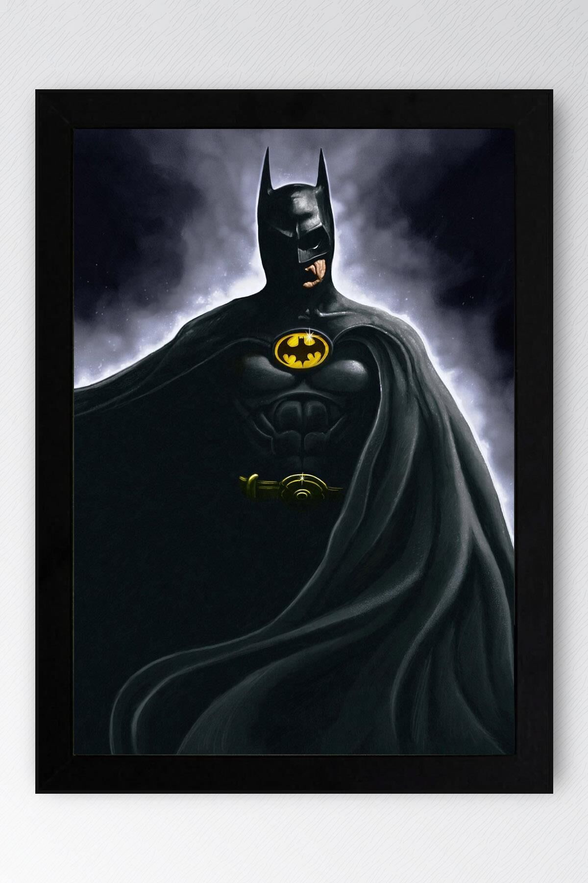 Batman Çerçeveli Tablo - Yarasa Adam Poster Tablo