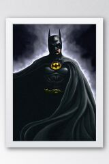 Batman Çerçeveli Tablo - Yarasa Adam Poster Tablo