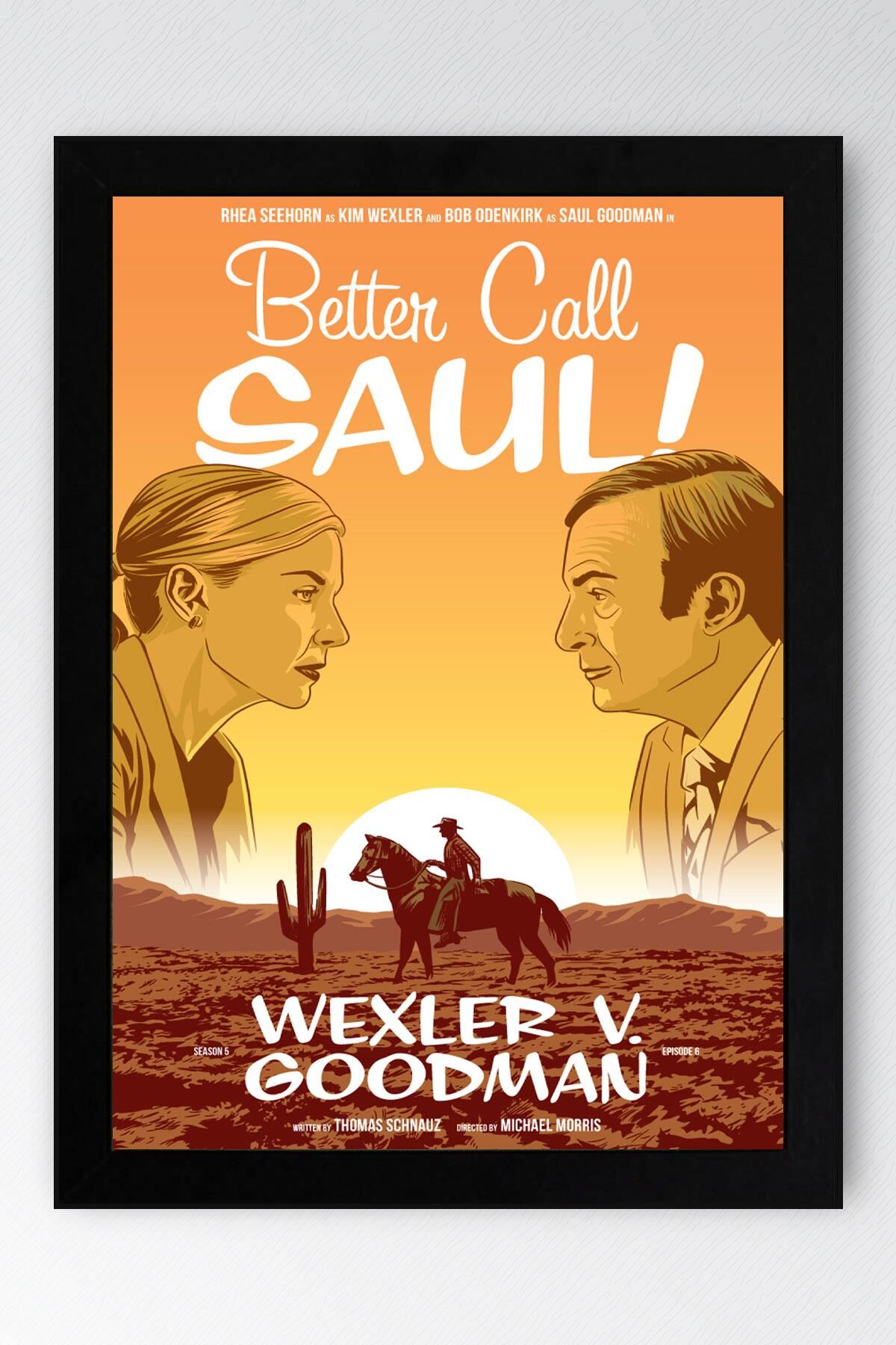 Better Call Saul Çerçeveli Tablo - Saul Goodman Poster Tablo