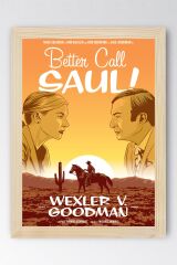 Better Call Saul Çerçeveli Tablo - Saul Goodman Poster Tablo