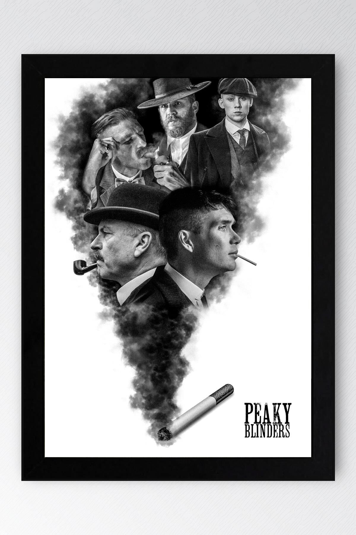 Peaky Blinders Çerçeveli Tablo - Dizi Posteri Tablo