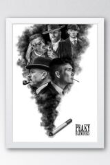 Peaky Blinders Çerçeveli Tablo - Dizi Posteri Tablo