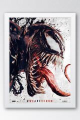 Venom Çerçeveli Tablo - We Are Venom Marvel Film Posteri Tablo