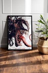 Venom Çerçeveli Tablo - We Are Venom Marvel Film Posteri Tablo