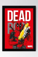 Deadpool Çerçeveli Tablo - Marvel Film Poster Tablo