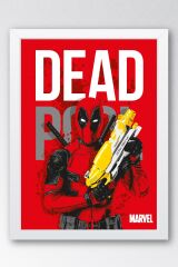 Deadpool Çerçeveli Tablo - Marvel Film Poster Tablo