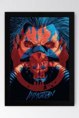 Mad Max Immortan Çerçeveli Tablo - Çılgın Max Film Posteri Tablo