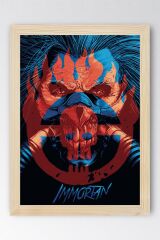 Mad Max Immortan Çerçeveli Tablo - Çılgın Max Film Posteri Tablo