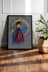 Yüzüklerin Efendisi Frodo Baggins Çerçeveli Tablo - Film Posteri Tablo