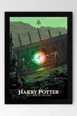 Harry Potter ve Ölüm Yadigarları Çerçeveli Tablo - Film Posteri Tablo