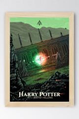 Harry Potter ve Ölüm Yadigarları Çerçeveli Tablo - Film Posteri Tablo