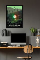 Harry Potter ve Ölüm Yadigarları Çerçeveli Tablo - Film Posteri Tablo