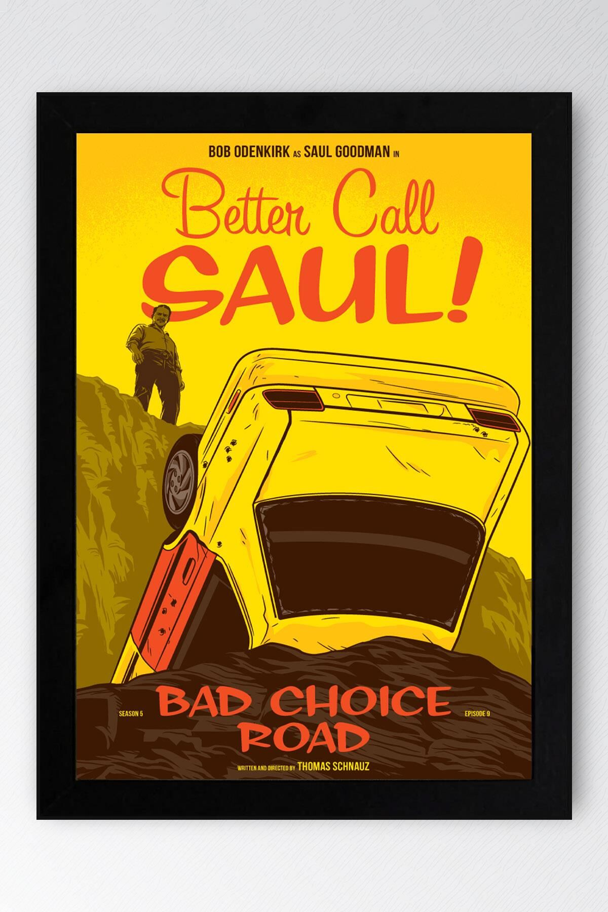 Better Call Saul Çerçeveli Tablo - Saul Goodman Poster Tablo
