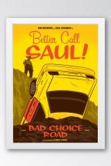 Better Call Saul Çerçeveli Tablo - Saul Goodman Poster Tablo