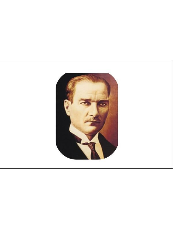 Masa Üstü Atatürk Bayrağı 15x23cm Masa Bayrağı