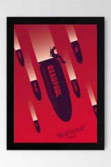 Deadpool Çerçeveli Tablo - Marvel Film Poster Tablo