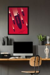 Deadpool Çerçeveli Tablo - Marvel Film Poster Tablo
