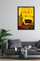 Better Call Saul Çerçeveli Tablo - Saul Goodman Poster Tablo 21x30 - Siyah