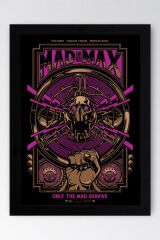Mad Max Çerçeveli Tablo - Çılgın Max Film Posteri Tablo