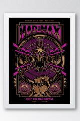 Mad Max Çerçeveli Tablo - Çılgın Max Film Posteri Tablo