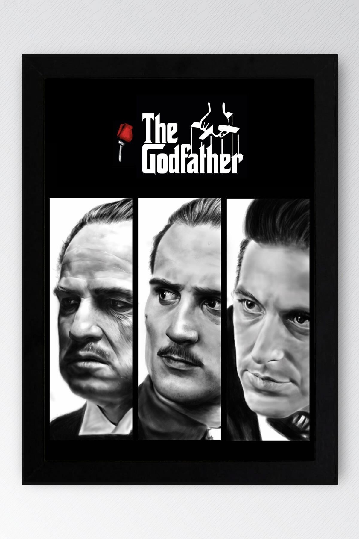 The Godfather Çerçeveli Tablo - Baba Film Posteri Tablo