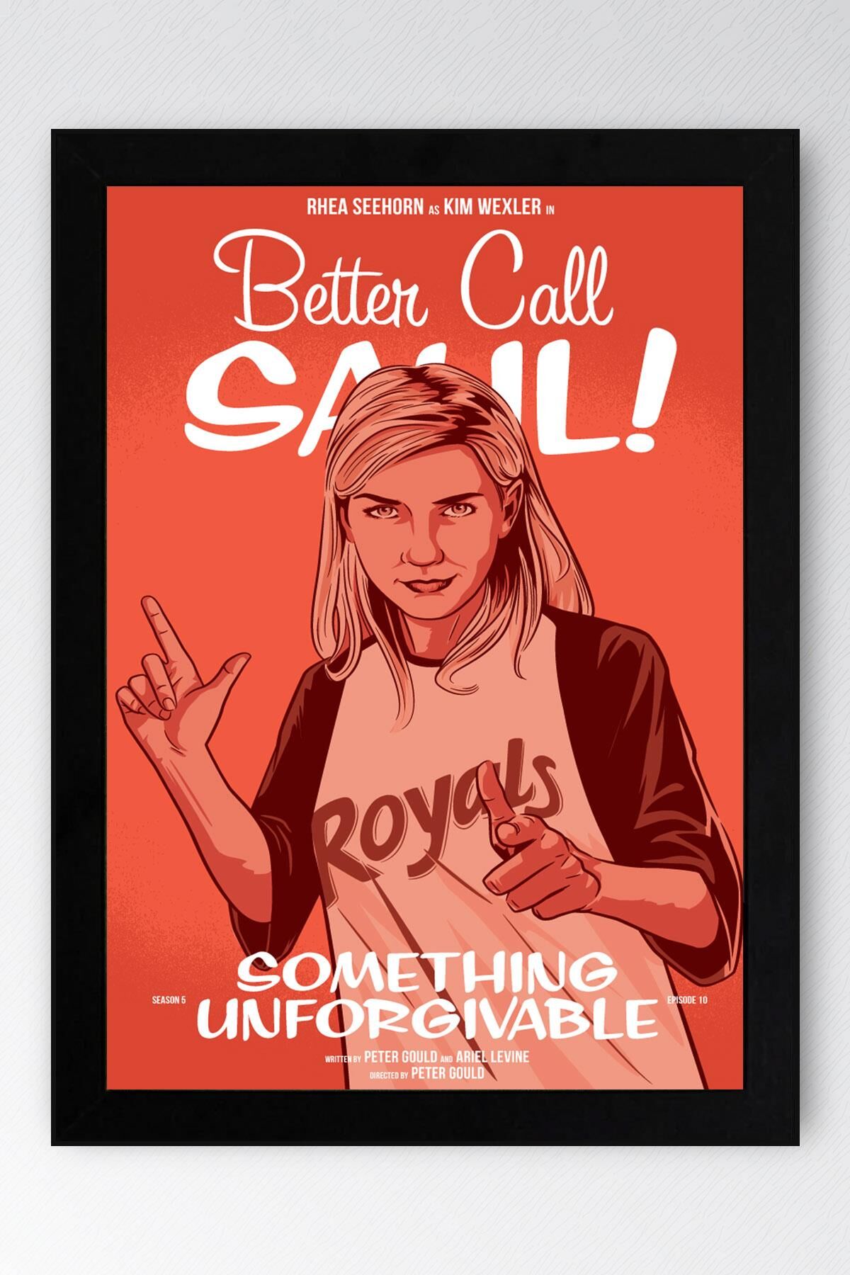 Better Call Saul Çerçeveli Tablo - Saul Goodman Poster Tablo