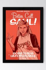 Better Call Saul Çerçeveli Tablo - Saul Goodman Poster Tablo