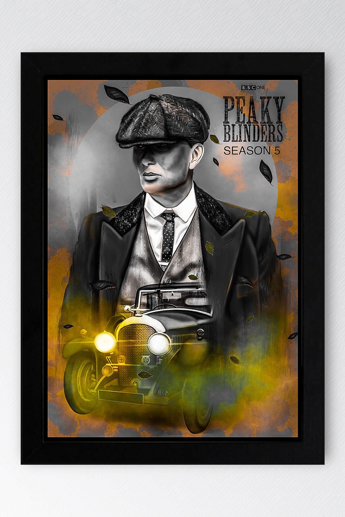 Peaky Blinders Çerçeveli Tablo - Dizi Posteri Tablo