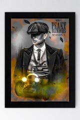 Peaky Blinders Çerçeveli Tablo - Dizi Posteri Tablo