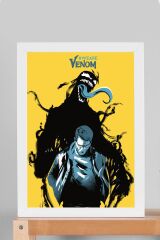 Venom Çerçeveli Tablo - Marvel Film Posteri Tablo