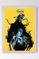 Venom Çerçeveli Tablo - Marvel Film Posteri Tablo